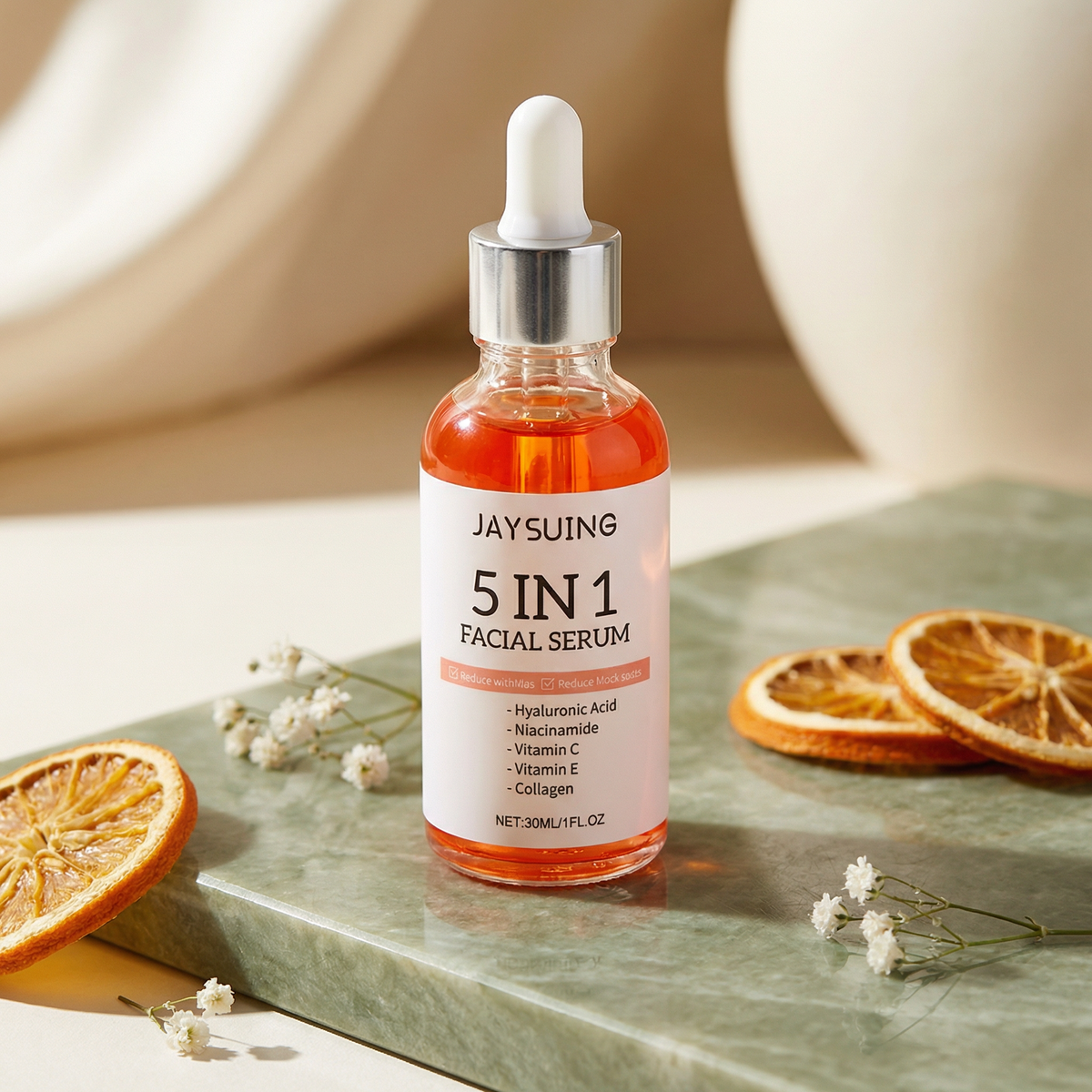 5-in-1 Vitamin C Multi-Action Serum — Complete Skin Care