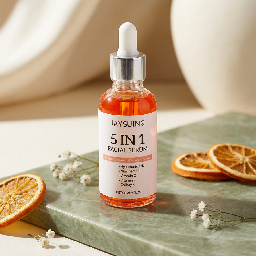 5-in-1 Vitamin C Multi-Action Serum — Complete Skin Care