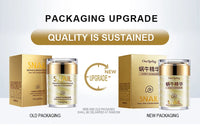 Snail Mucin Collagen Repair Cream + Eye Roller Set