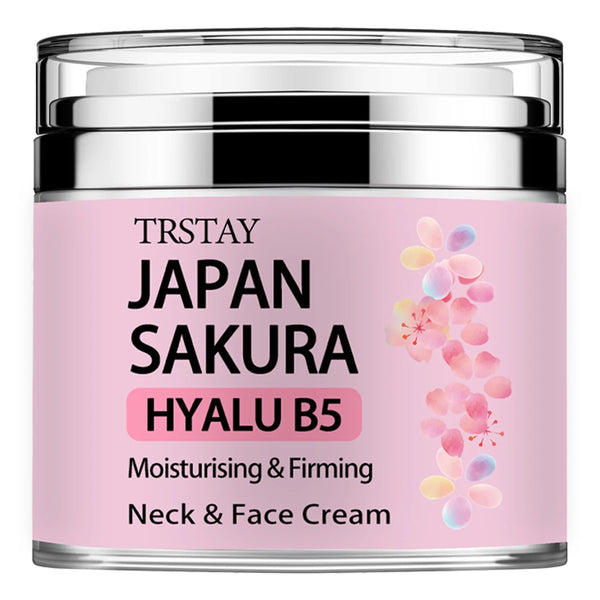 Sakura Tone-Up Essence Cream — Hyaluronic Acid Glow