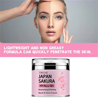Sakura Tone-Up Essence Cream — Hyaluronic Acid Glow