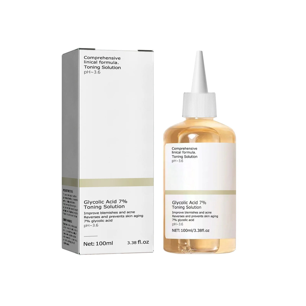 Glycolic Acid 7% Exfoliating Toner — AHA Skin Renewal