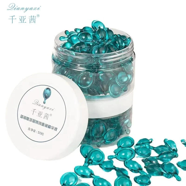 Blue Copper Peptide Serum Capsules — 50-Day Rejuvenation