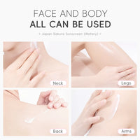 Sakura Moisturizing Sunscreen Cream — SPF50 PA+++