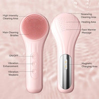 Electric Silicone Facial Cleansing Brush — Deep Pore Cleanser