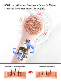 Electric Silicone Facial Cleansing Brush — Deep Pore Cleanser