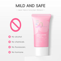 Sakura Moisturizing Sunscreen Cream — SPF50 PA+++