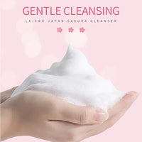 Sakura Brightening Foam Cleanser — Cherry Blossom Extract